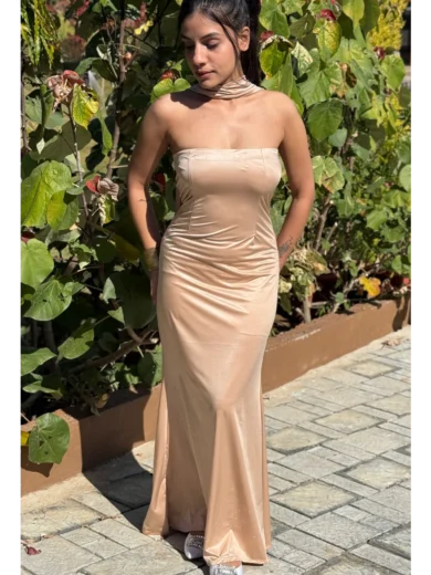 Golden Dust Gown Dress - Image 3