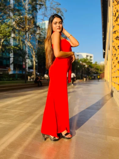 Red Gown Dress - Image 3