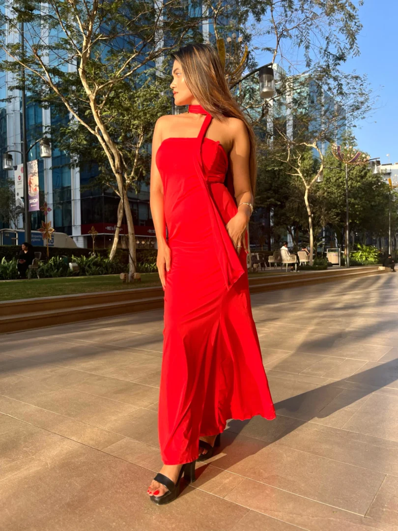 Red Gown Dress