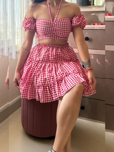 Gingham Charm Co-ord - Image 3