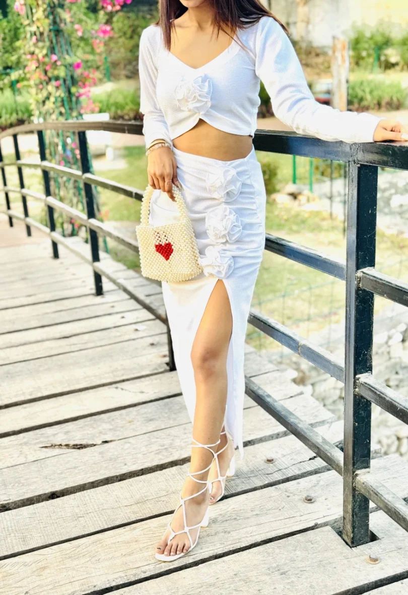 Snow White Luxe Coord Set